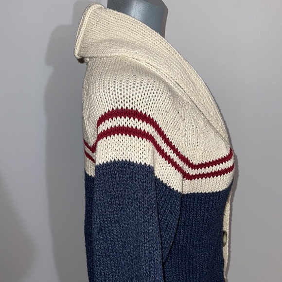 Cotton Country Oversized Button Up Knit Carlton Cardigan - Picture 5 of 14